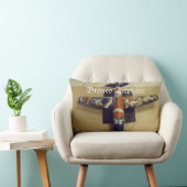 Filghtの飛行機を取って下さい ランバークッション (椅子)