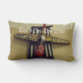 Filghtの飛行機を取って下さい ランバークッション (裏面)