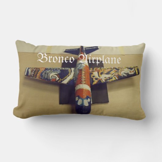 Filghtの飛行機を取って下さい ランバークッション (正面)