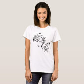 Filigrane Schmetterlinge Tシャツ (正面フル)