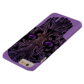 Filigreeスカルインシェードオブパープル Case-Mate iPhoneケース (底面)