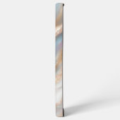 Filigree Black Cat with Green Eyes  Samsung Galaxyケース (左側面)