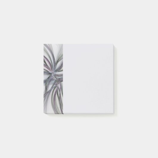 Filigree Motions Modern Abstract Swinging Fractal ポストイット (正面)