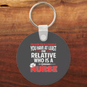 Filino Nurse Funny Saying Philipnes Noy Men Women  キーホルダー (正面)