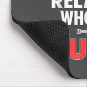 Filino Nurse Funny Saying Philipnes Noy Men Women  マウスパッド (コーナー)