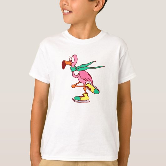 Filipeのフラミンゴ Tシャツ (正面)