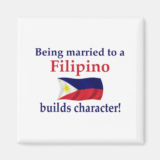 Filipinoビルドキャラクター マグネット (正面)