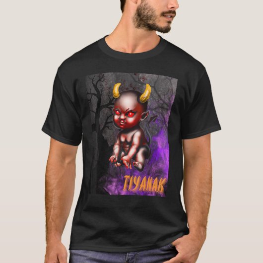 FILIPINO HALLOWEEN Tiyanak Baby Aswang Pinoy Mytho Tシャツ (正面)