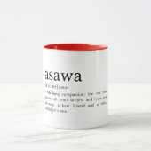 Filipino Husband Wife Romantic Spouse Gift Mug マグカップ (中央)