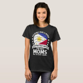Filipino Mom Phillipines Mama Filipino American Tシャツ (正面フル)