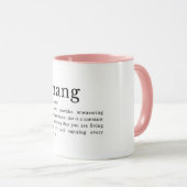 Filipino Ninang Definition Mug, Godmother Gift マグカップ (正面右)