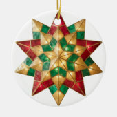 Filipino Parol Christmas Blessing Keepsake セラミックオーナメント (正面)