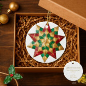 Filipino Parol Christmas Blessing Keepsake セラミックオーナメント
