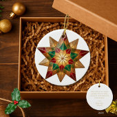 Filipino Parol Christmas Blessing Keepsake セラミックオーナメント