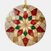 Filipino Parol Comfort Christmas Keepsake セラミックオーナメント (正面)