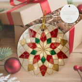Filipino Parol Comfort Christmas Keepsake セラミックオーナメント
