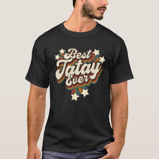 Filipino Tatay Grandpa  Best Tatay Ever Tシャツ (正面)