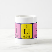 Filippa定期テーブル名mag コーヒーマグカップ (中央)