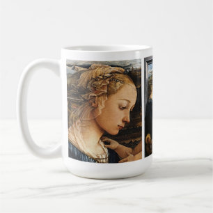 Filippo Lippi,Madonna with the Child and twoAngels コーヒーマグカップ