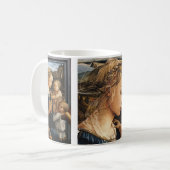 Filippo Lippi,Madonna with the Child and twoAngels コーヒーマグカップ (正面左)