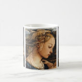 Filippo Lippi,Madonna with the Child and twoAngels コーヒーマグカップ (中央)