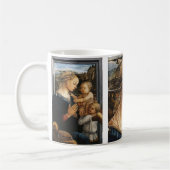 Filippo Lippi,Madonna with the Child and twoAngels コーヒーマグカップ (左)