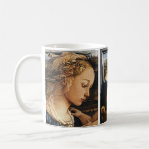Filippo Lippi,Madonna with the Child and twoAngels コーヒーマグカップ