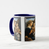 Filippo Lippi,Madonna with the Child and twoAngels マグカップ (正面左)