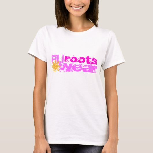 filirootswearの小さい女性 tシャツ (正面)
