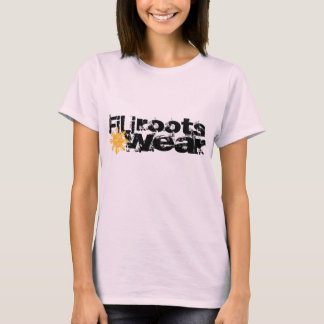 filirootswearピンクtの女性 tシャツ