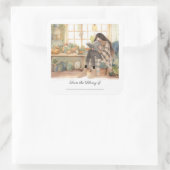 Fill In Book Label スクエアシール (バッグ)