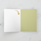 Fill Your Heart With Wonder – Elegant Christmas カード (内部)