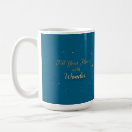 Fill Your Heart With Wonder Elegant Christmas Mug コーヒーマグカップ