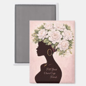 Fill Your Own Cup First Inspirational Magnet マグネット (正面/裏面)