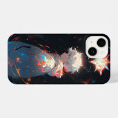 Fille animé étoile iPhoneケース (裏面横)