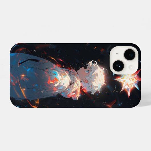 Fille animé étoile iPhoneケース (裏面横)