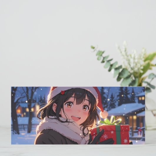 Fille au cadeau style manga  (スタンド正面)