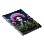 Fille mystérieuse inspiration Mark Ryden ノートブック (右側)