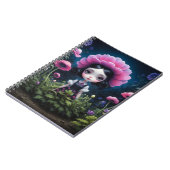 Fille mystérieuse inspiration Mark Ryden ノートブック (左側)