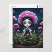 Fille mystérieuse inspiration Mark Ryden ポストカード (正面/裏面)