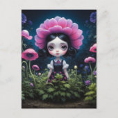 Fille mystérieuse inspiration Mark Ryden ポストカード (正面)