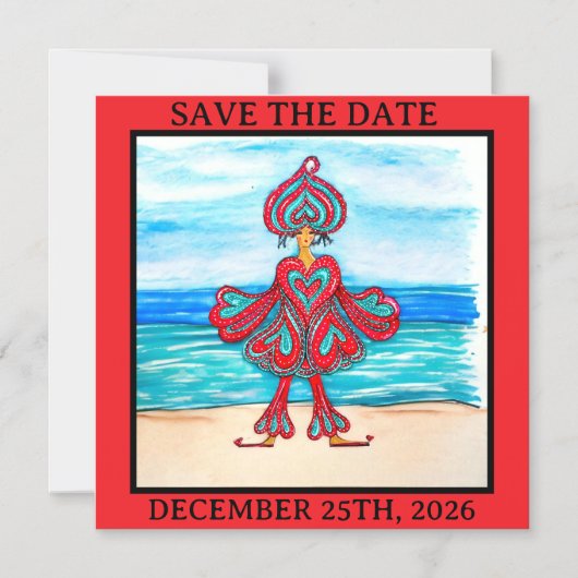 FILLED WITH LOVE! マグネット招待状 (正面)