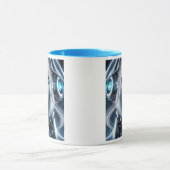 Fillette androïde au regard bleu perçant. マグカップ (中央)