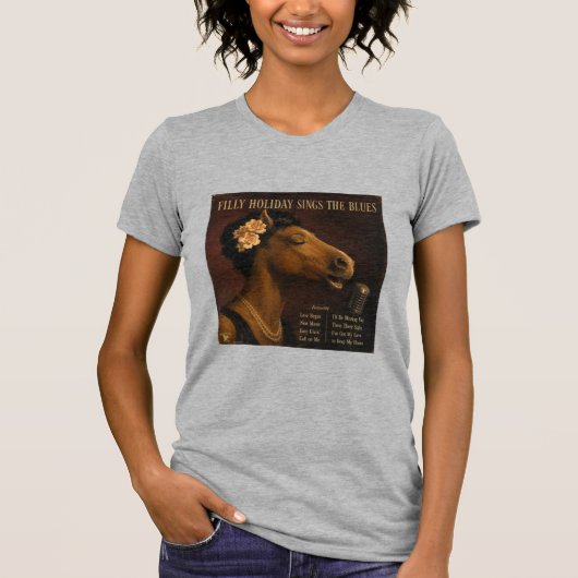 Filly Holiday アルバム: パロディ Tシャツ (正面)