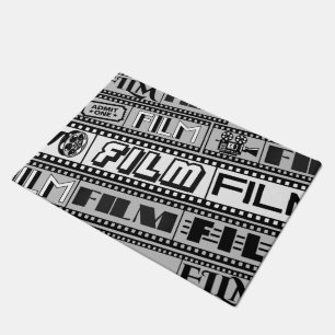 [ FILM ]ロゴフィルムストリップドアマット ドアマット