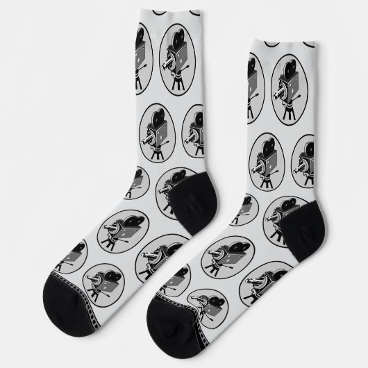 "FILM Camera" Graphic Socks ソックス (左)