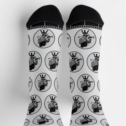 "FILM Camera" Graphic Socks ソックス (上部)