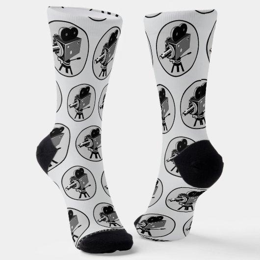 "FILM Camera" Graphic Socks ソックス (傾斜あり)