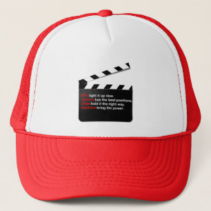 Film Crew DP hat and give a Clap for キャップ