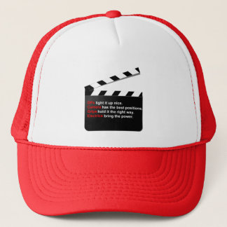 Film Crew DP hat and give a Clap for キャップ